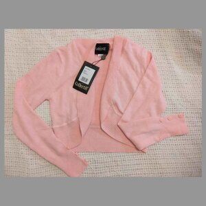 Collectif Jean Bolero short cardigan pink NWT XS/S
